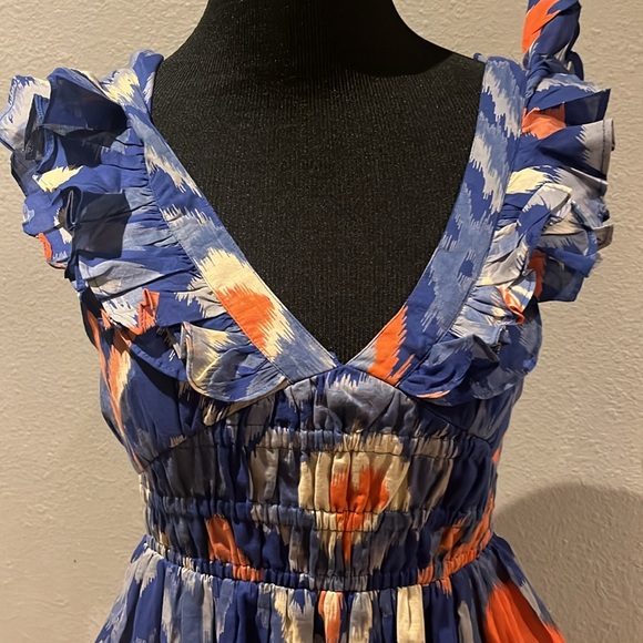 Banjanan Maya Dress, Ikat Floral NWT - Picture 5 of 11